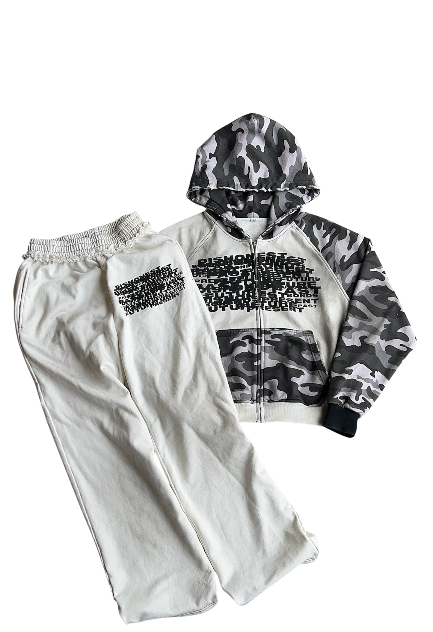 HIDDEN IN CAMO SWEATSUIT “SHADOW”