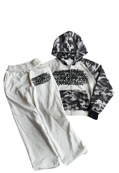 HIDDEN IN CAMO SWEATSUIT “SHADOW”