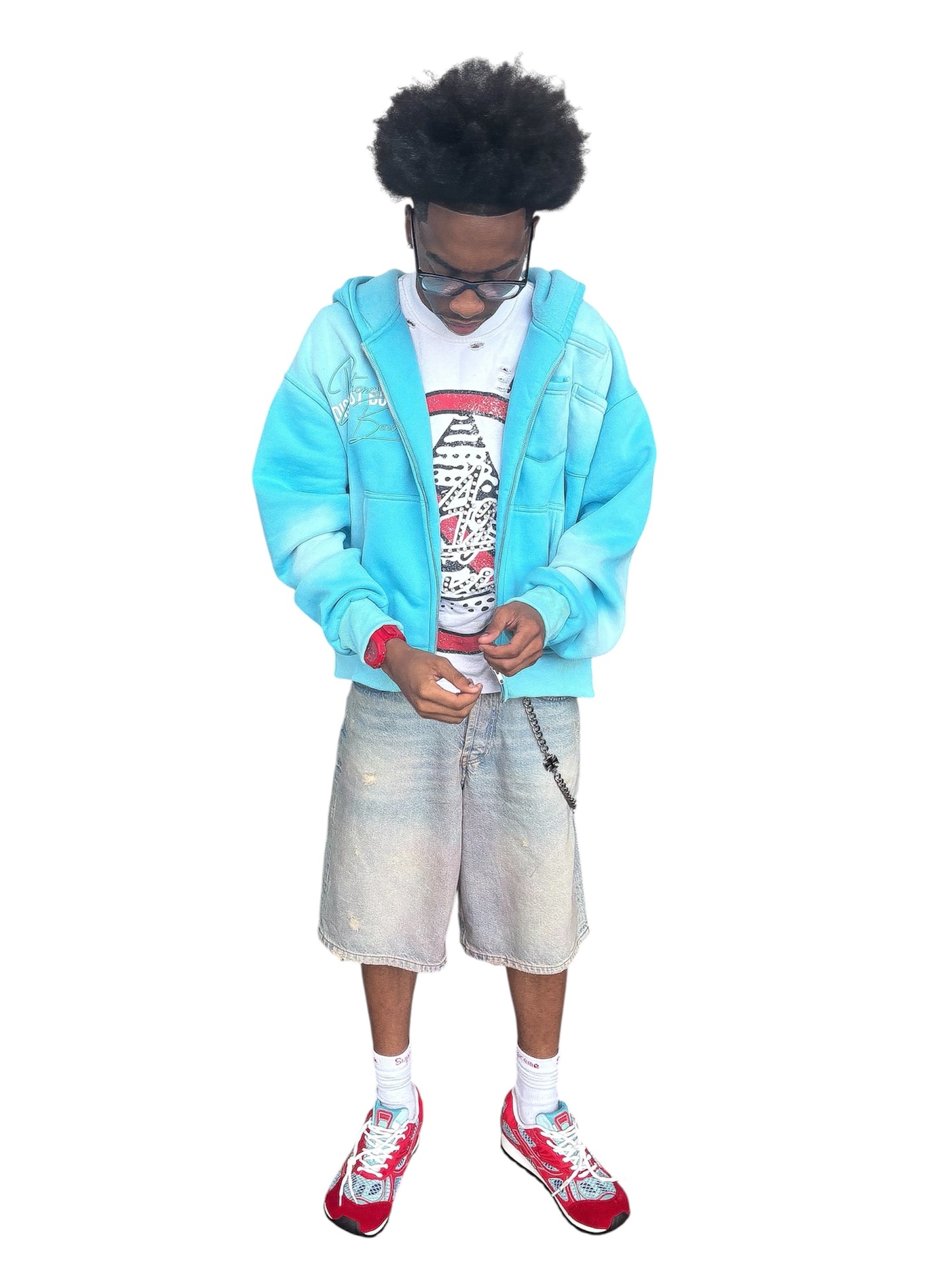 “MYSTERY COLOR” SKY BLUE